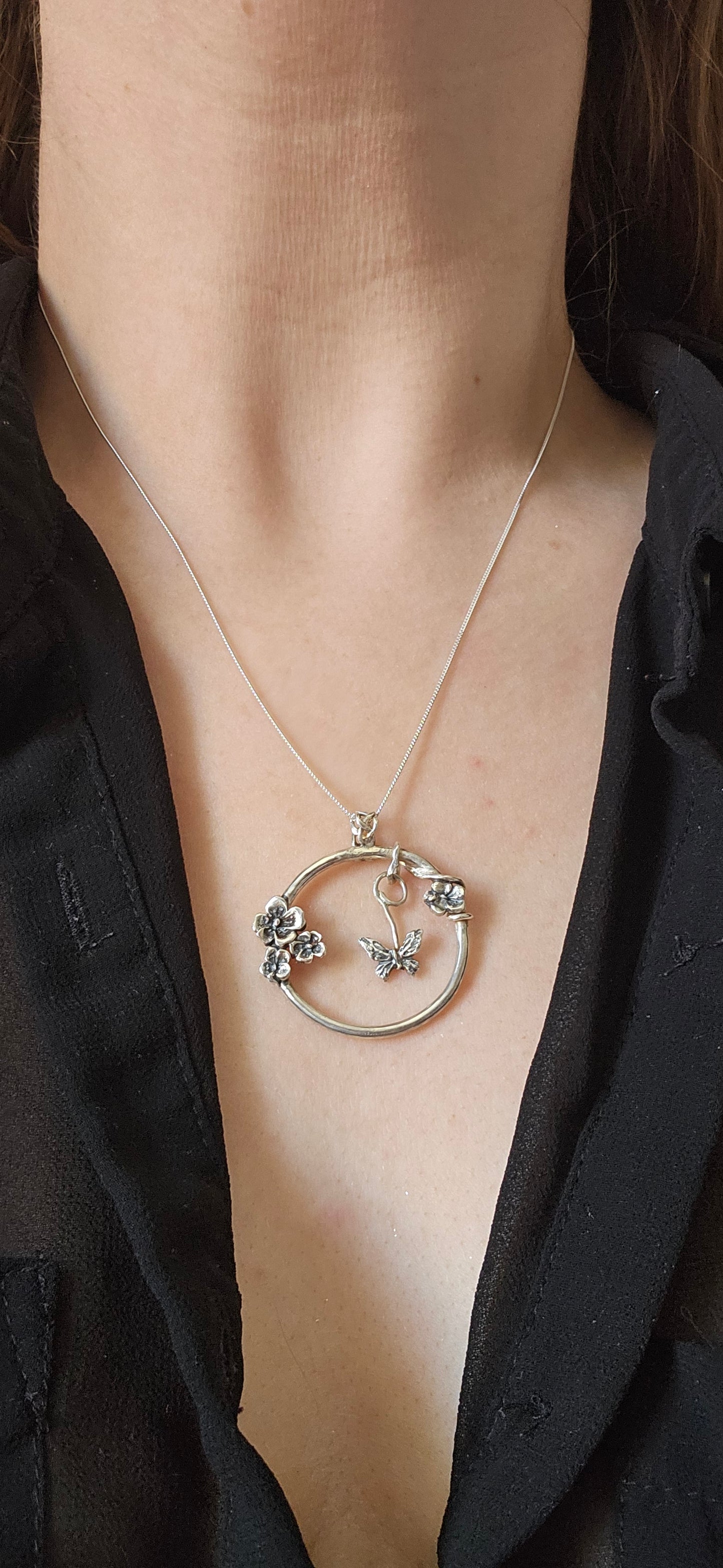 Hidden garden pendant