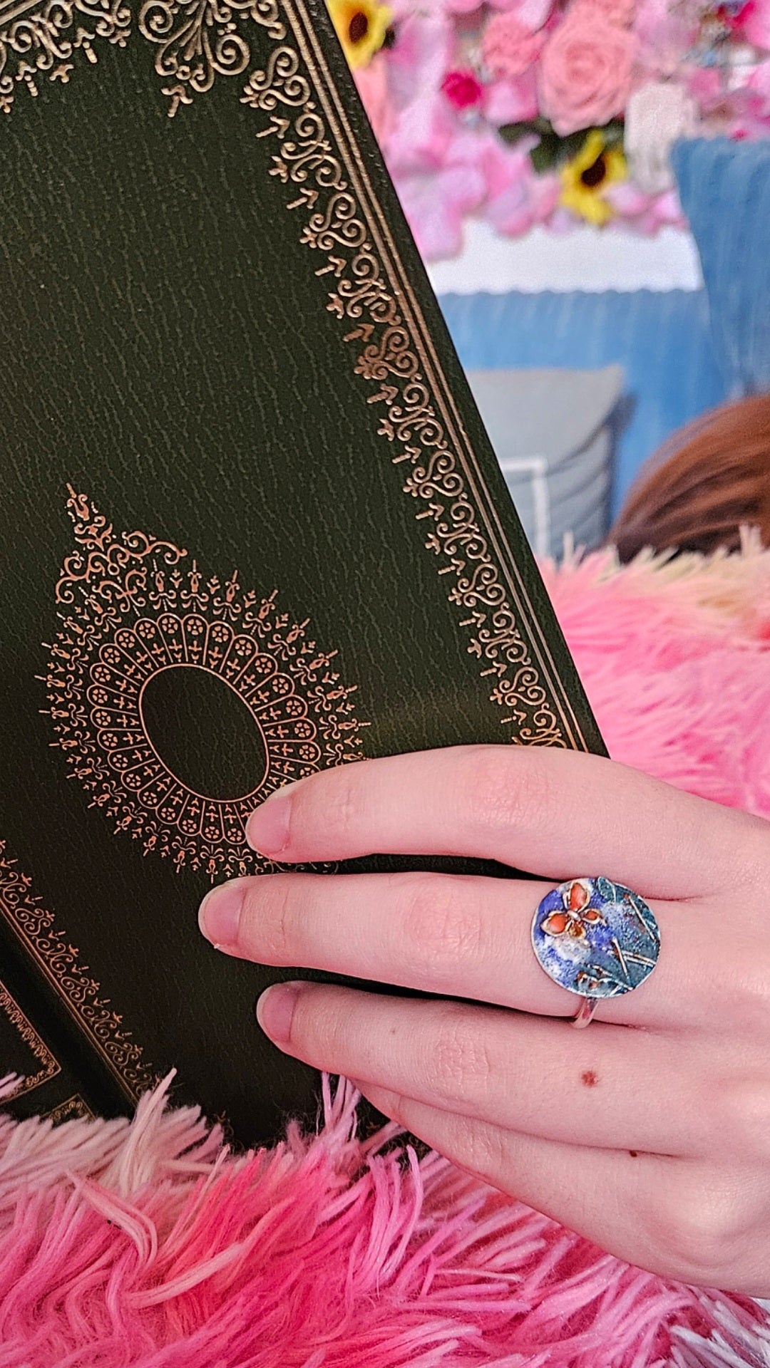 Story Book Butterfly Ring - Size K