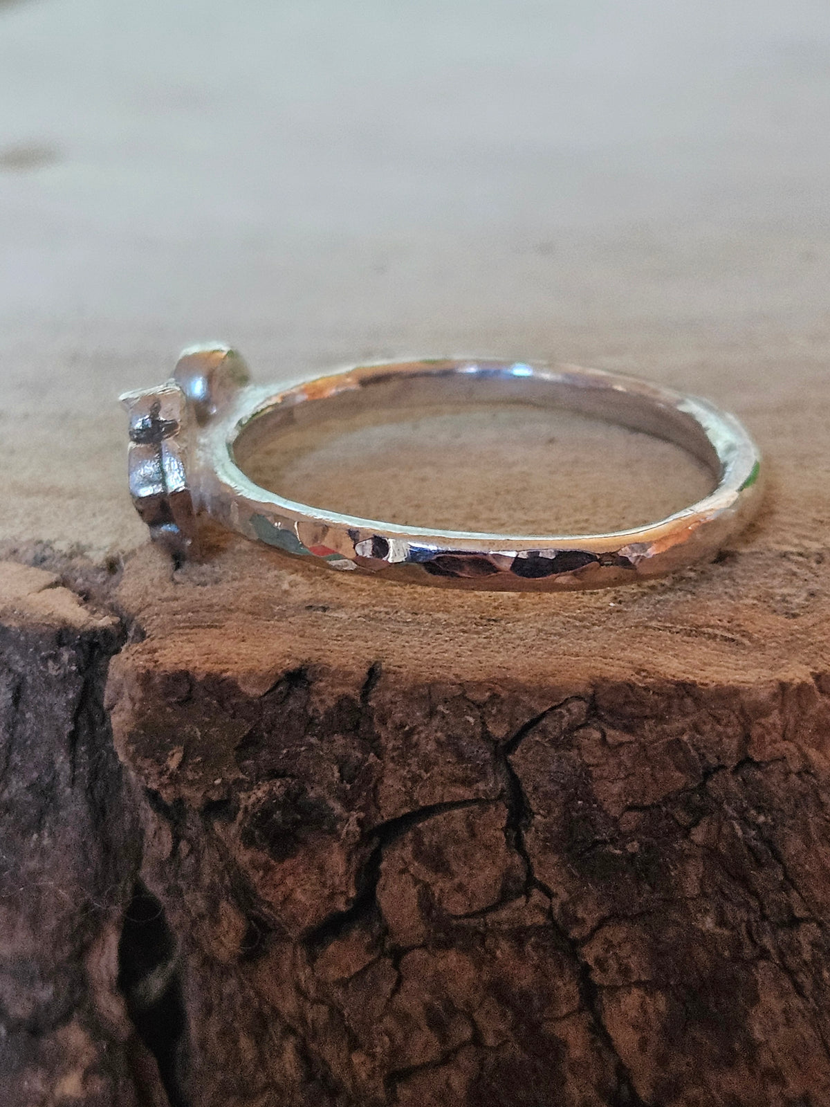 Woodland Bloom Ring - Lapis Lazuli Size N