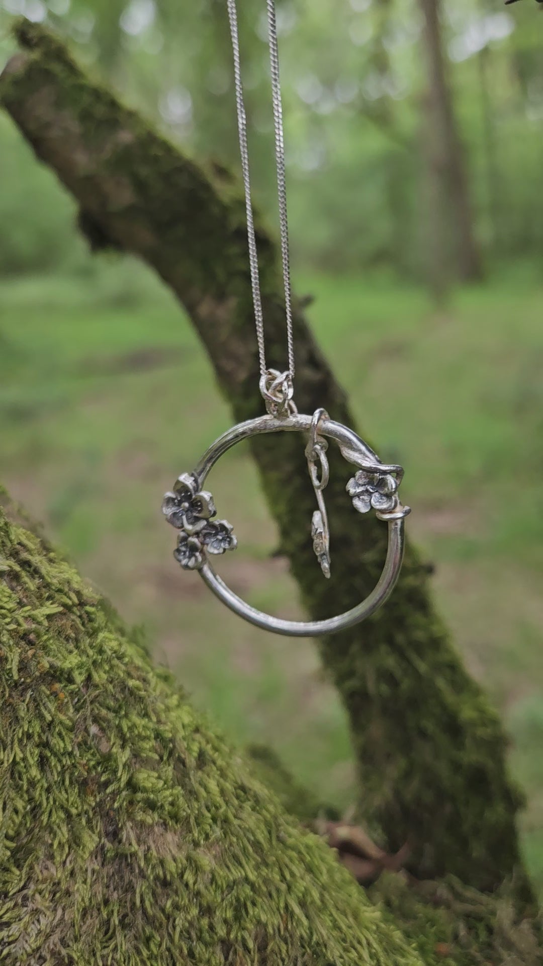 Hidden garden pendant