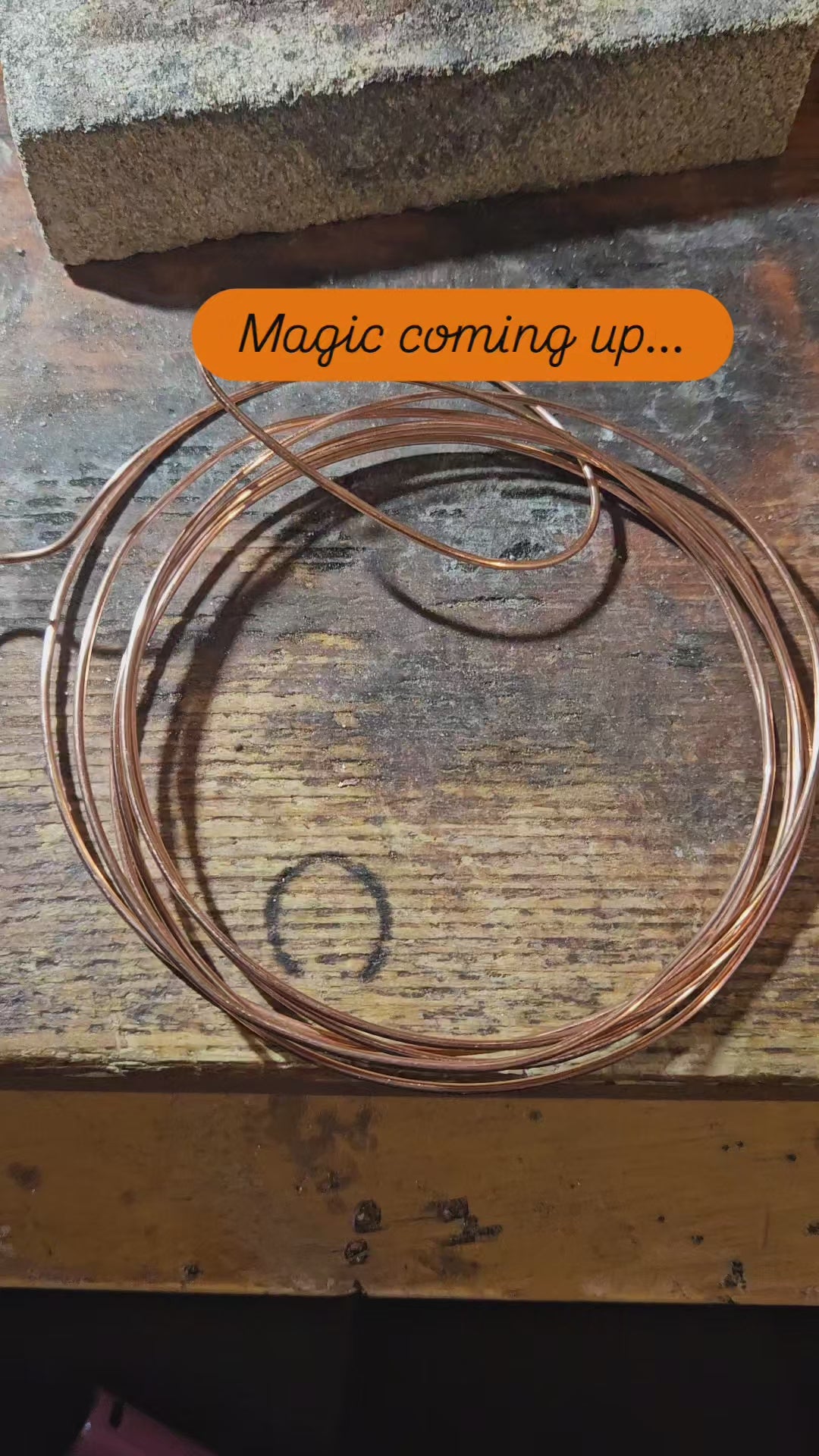 Whirlpool Copper and Bronze Star Ring