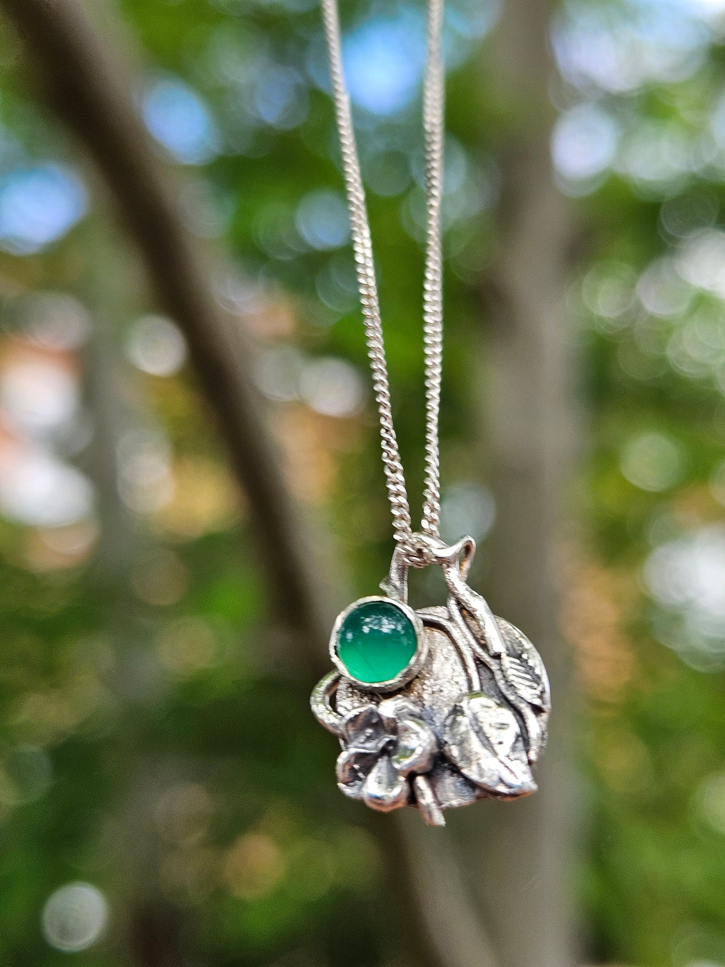 Woodland bloom pendant