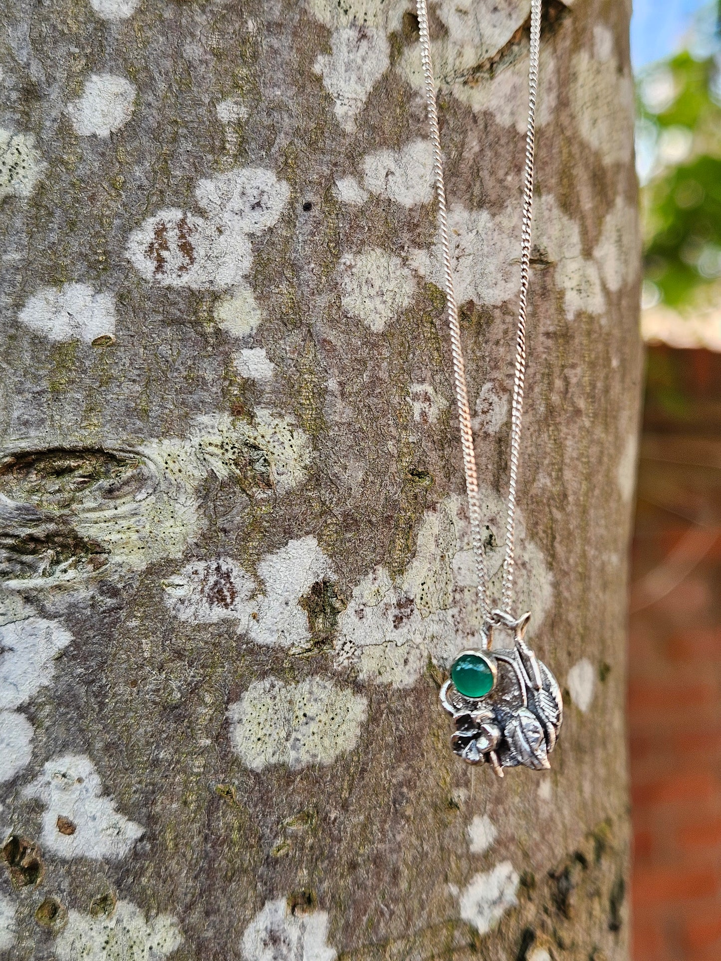 Woodland bloom pendant