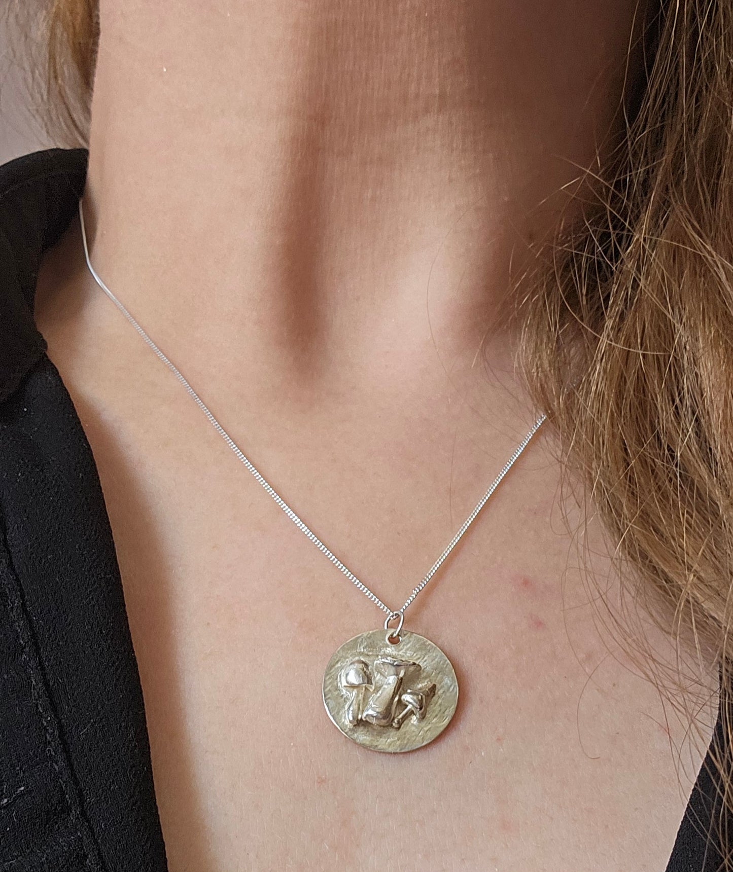 Woodland Mushroom Pendant