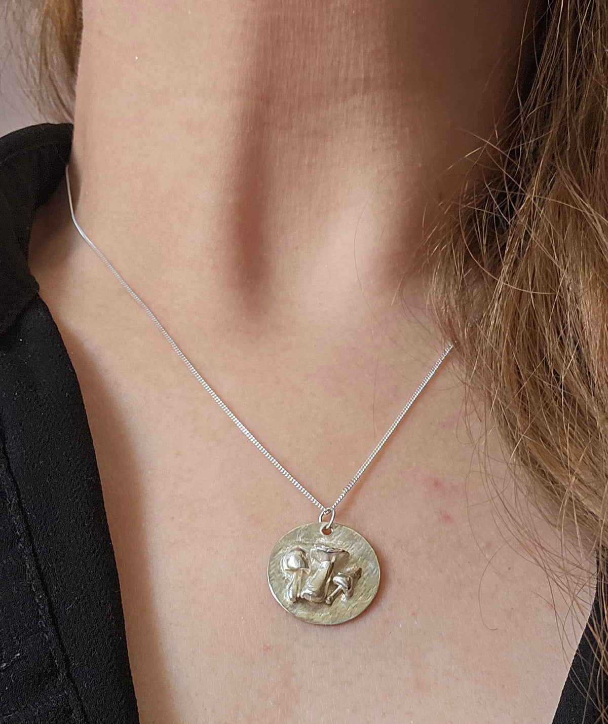 Woodland Mushroom Pendant