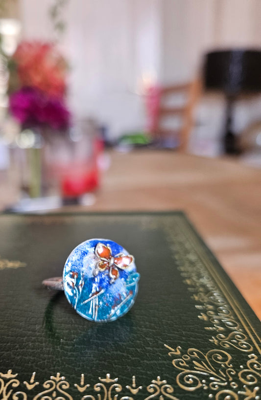 Story Book Butterfly Ring - Size K
