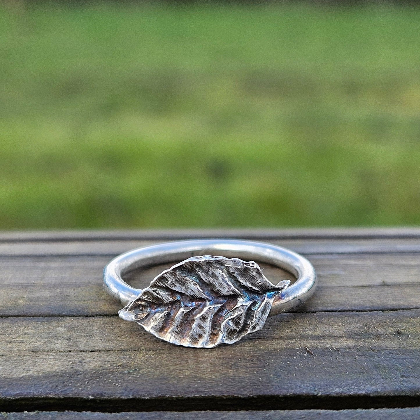Silverleaf ring