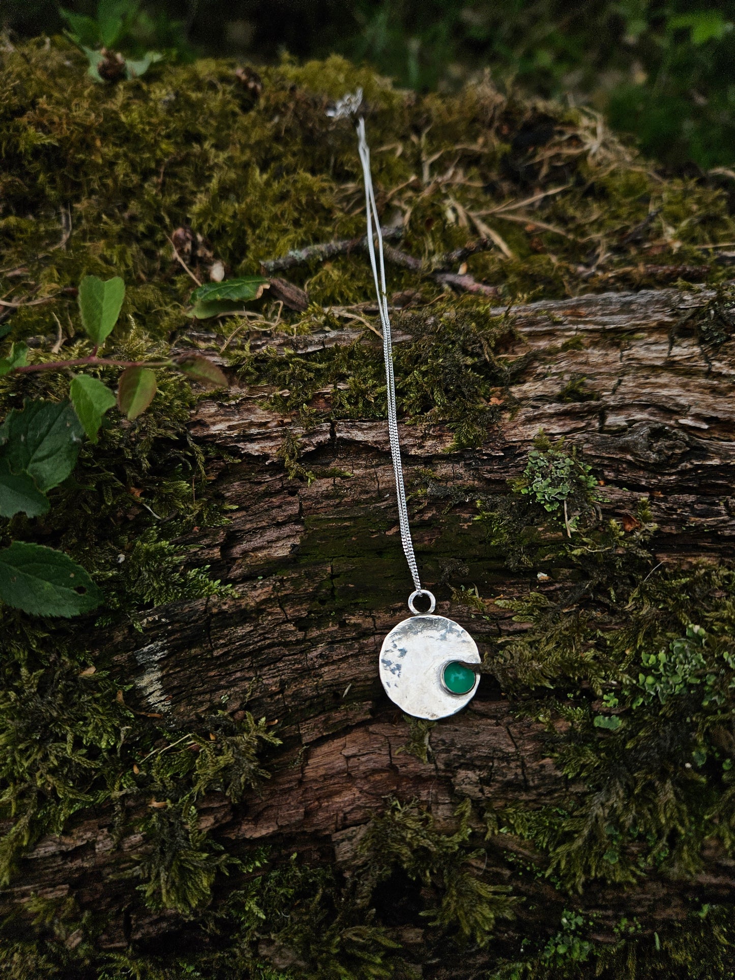 Verdant Moon Necklace