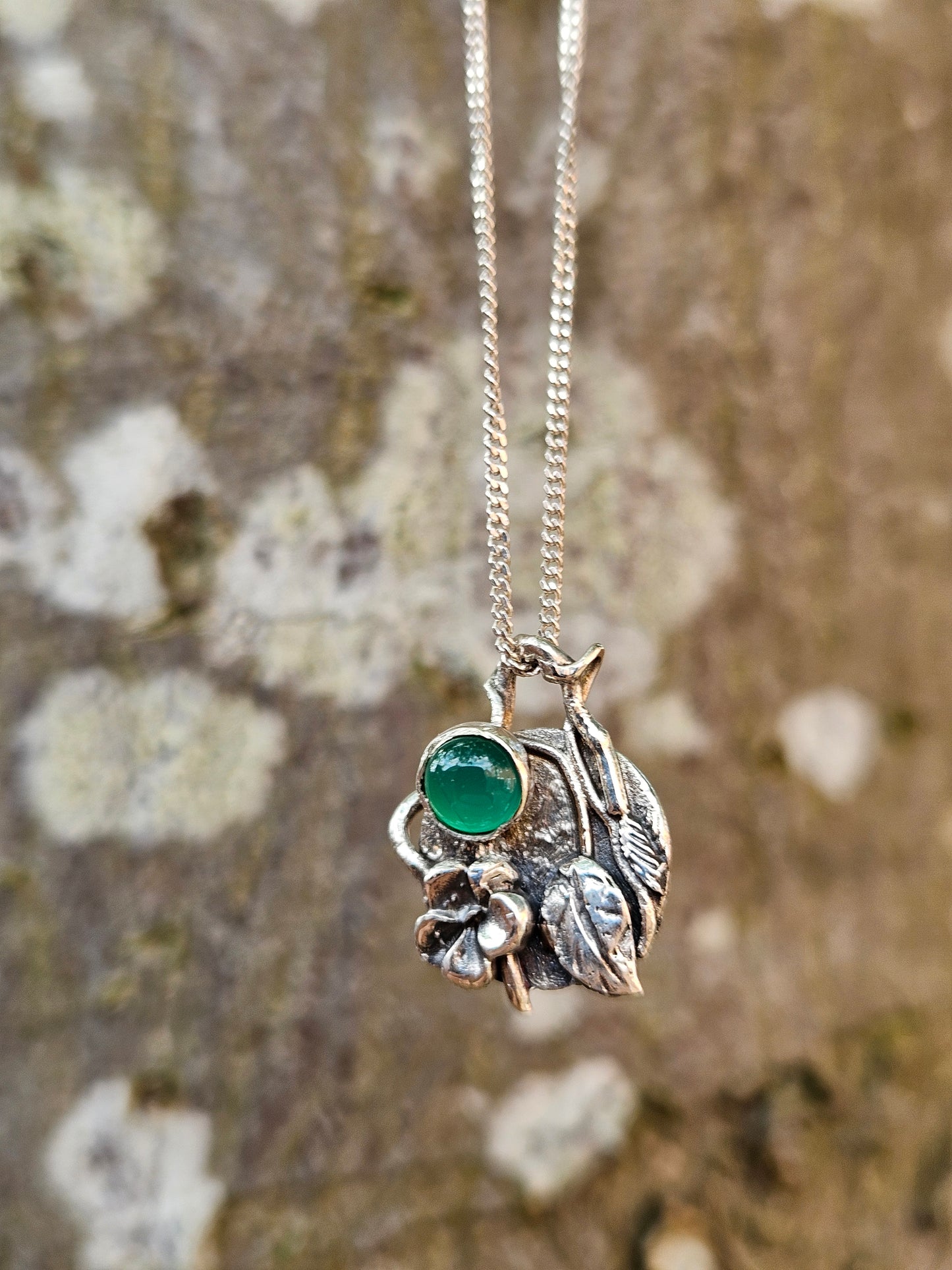 Woodland bloom pendant